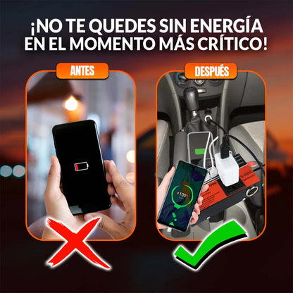 CargaMax - Inversor de corriente para auto